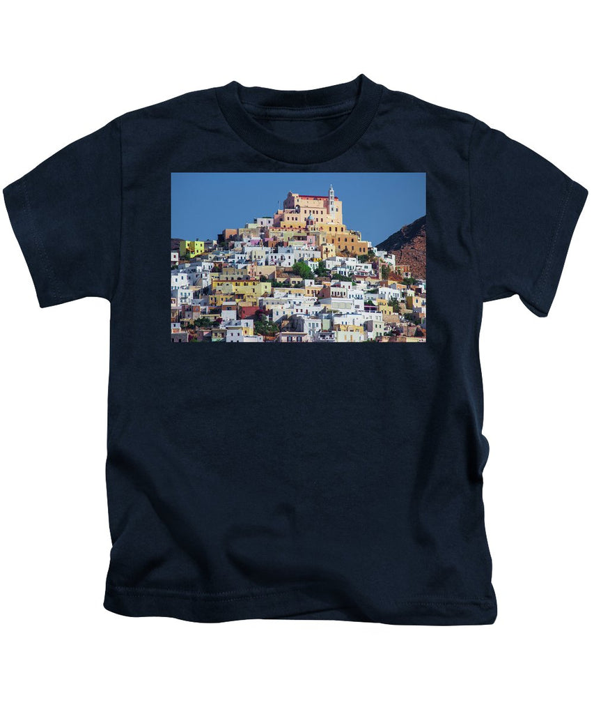 Ermoupolis, Cyclades Greece - Kids T-Shirt