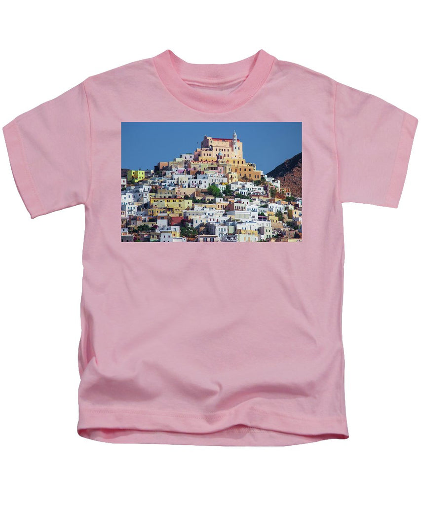 Ermoupolis, Cyclades Greece - Kids T-Shirt