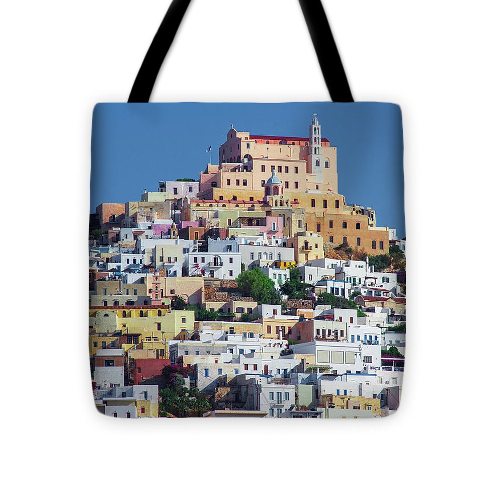 Ermoupolis, Cyclades Greece - Tote Bag