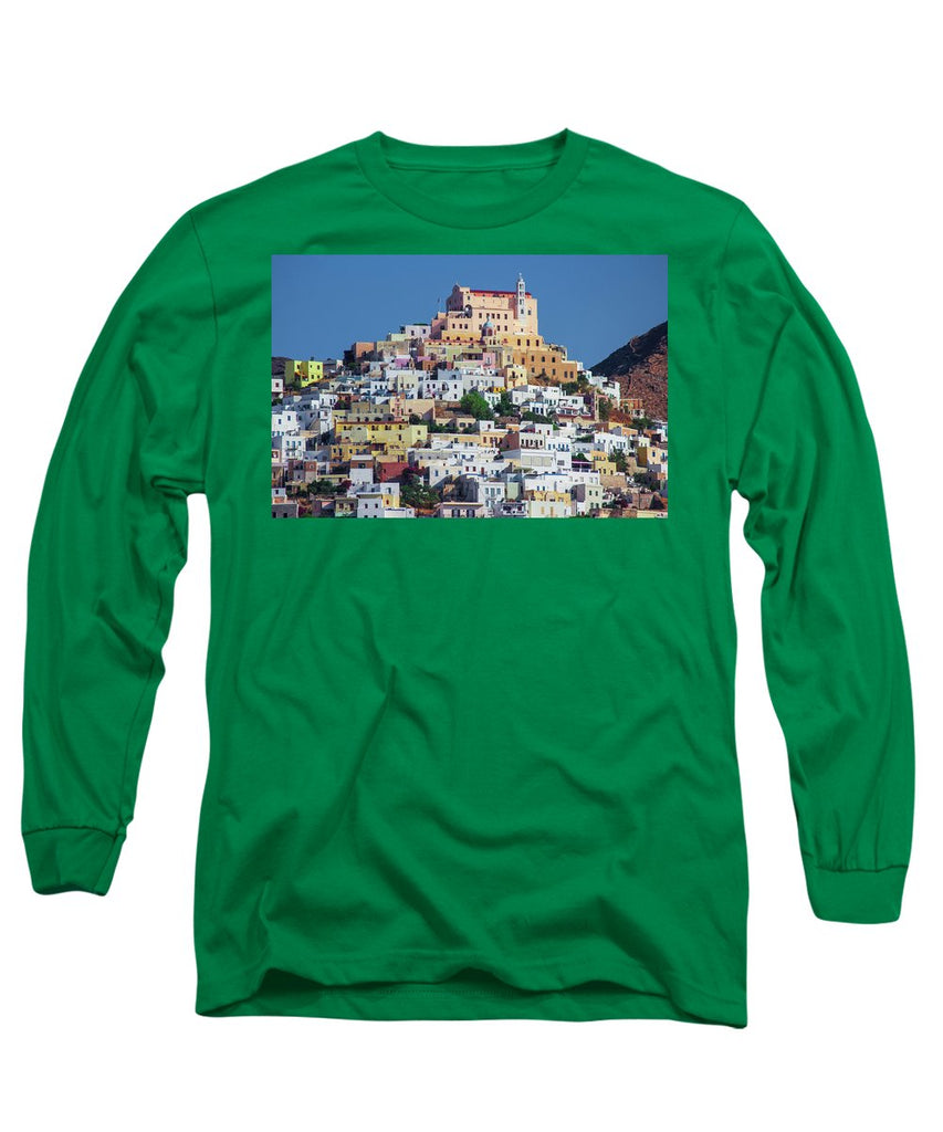 Ermoupolis, Cyclades Greece - Long Sleeve T-Shirt
