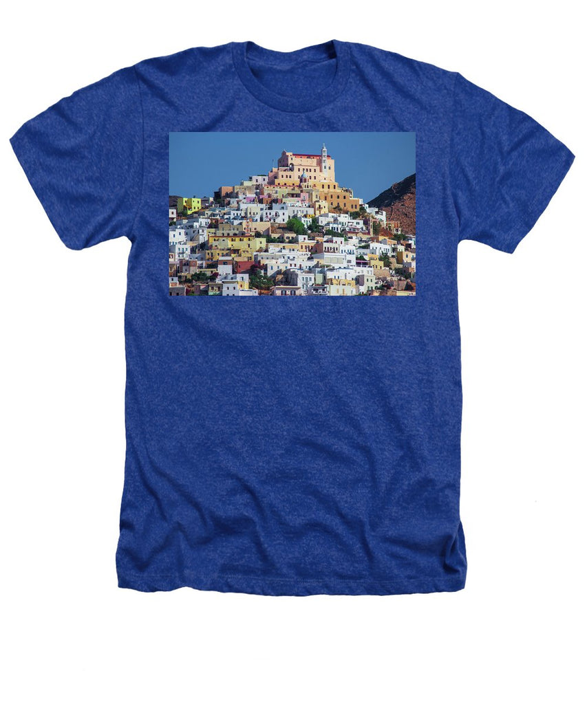 Ermoupolis, Cyclades Greece - Heathers T-Shirt