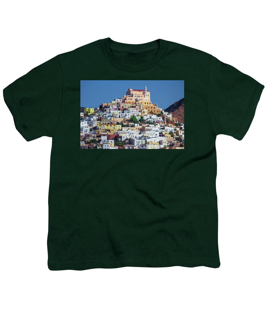 Ermoupolis, Cyclades Greece - Youth T-Shirt