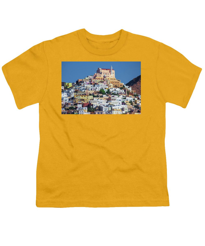 Ermoupolis, Cyclades Greece - Youth T-Shirt