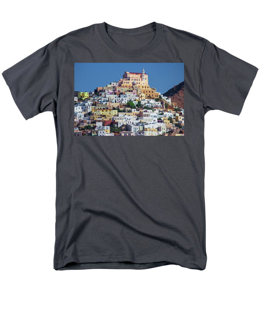 Ermoupolis, Cyclades Greece - Men's T-Shirt  (Regular Fit)