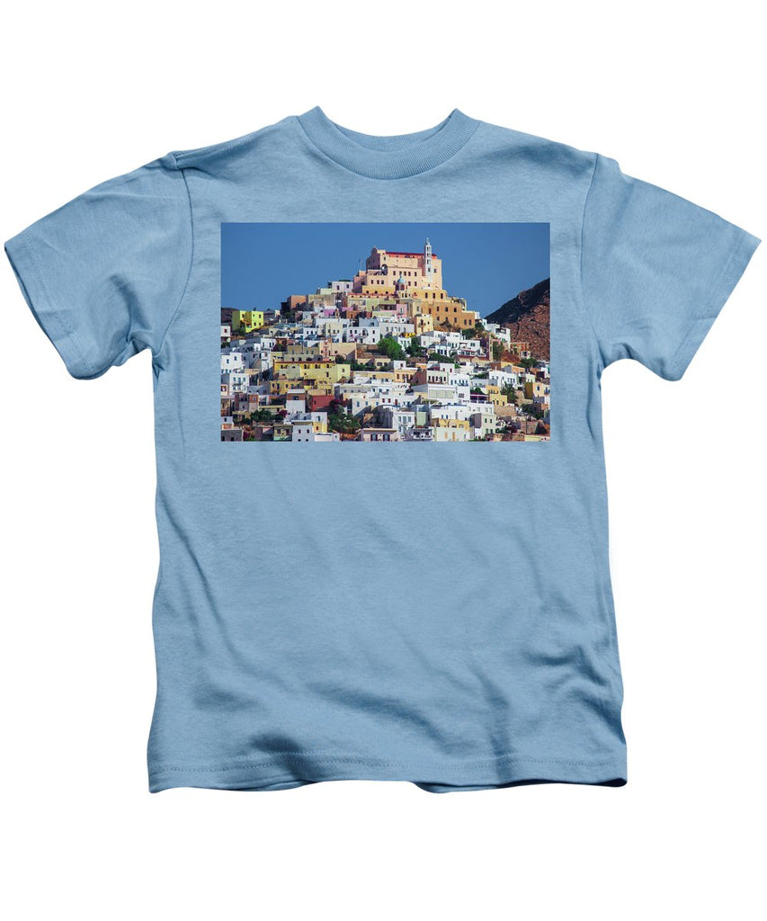 Ermoupolis, Cyclades Greece - Kids T-Shirt