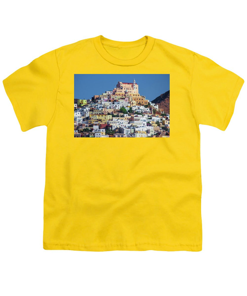 Ermoupolis, Cyclades Greece - Youth T-Shirt