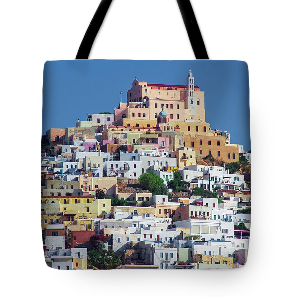 Ermoupolis, Cyclades Greece - Tote Bag