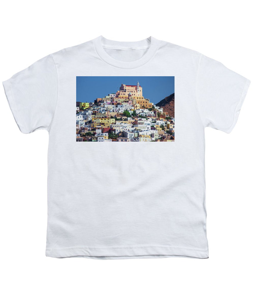 Ermoupolis, Cyclades Greece - Youth T-Shirt