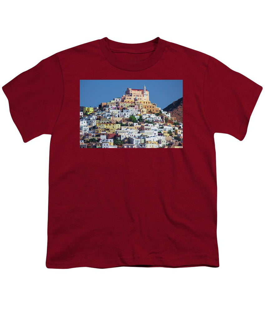 Ermoupolis, Cyclades Greece - Youth T-Shirt