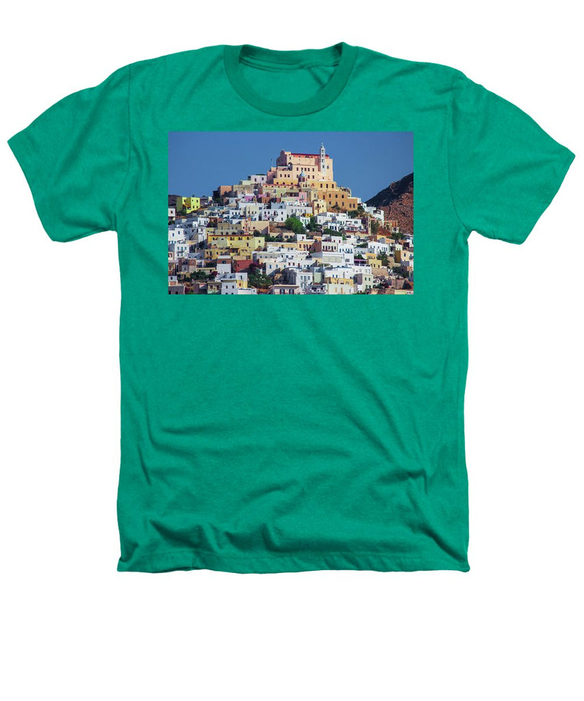 Ermoupolis, Cyclades Greece - Heathers T-Shirt