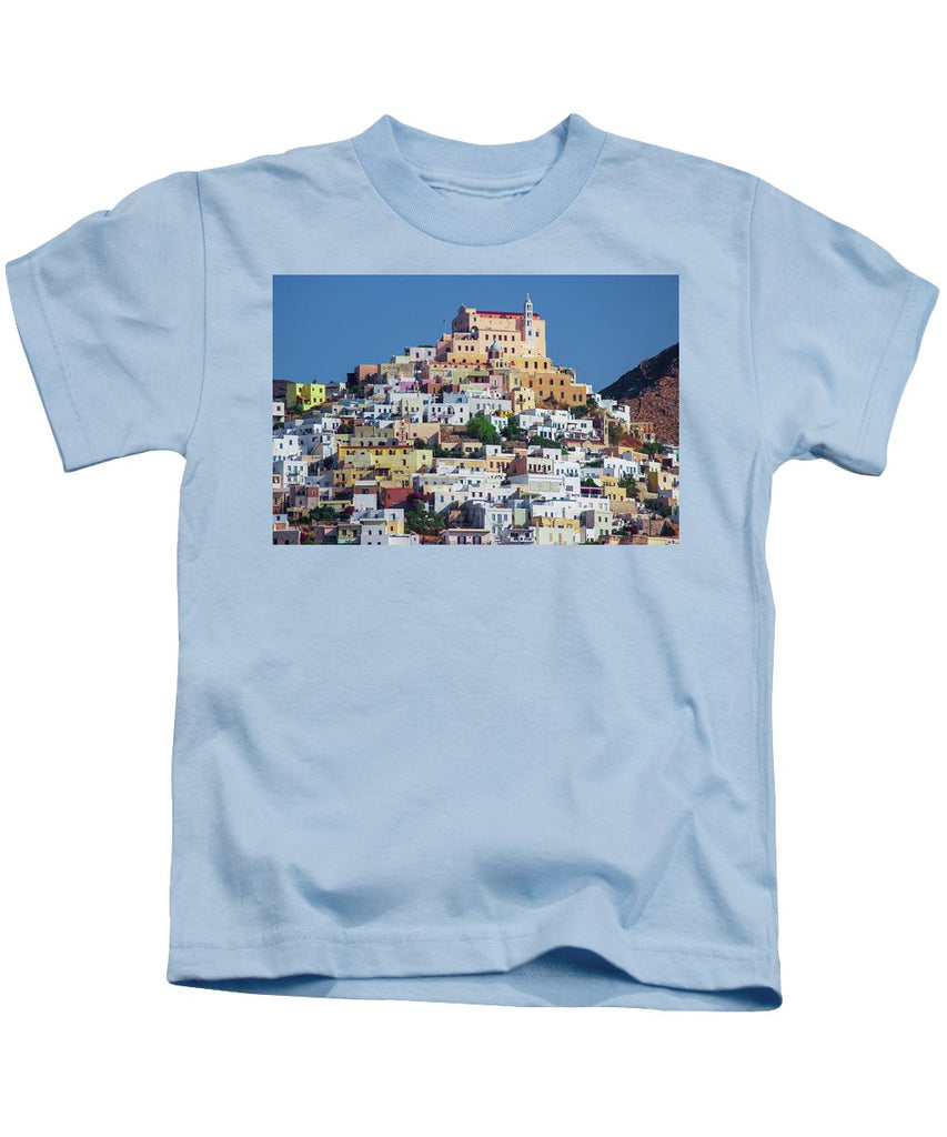 Ermoupolis, Cyclades Greece - Kids T-Shirt