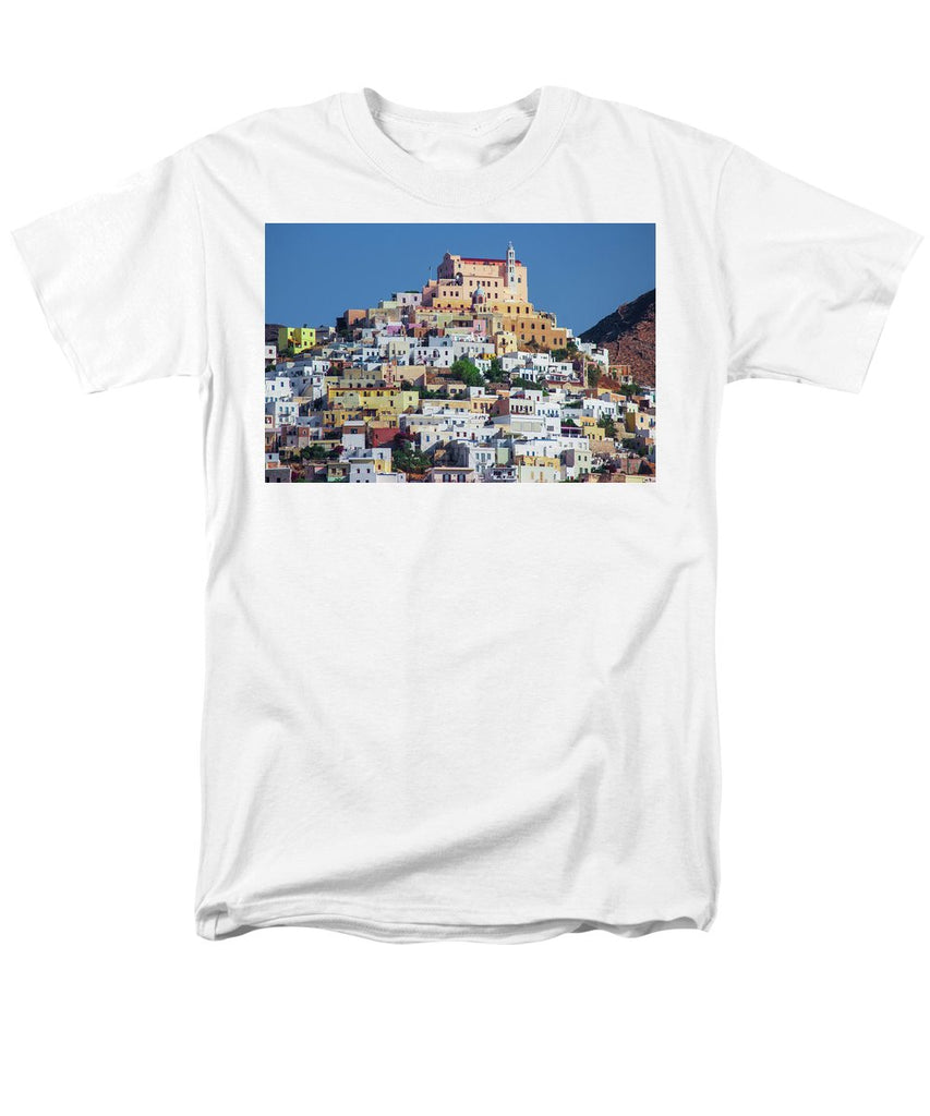 Ermoupolis, Cyclades Greece - Men's T-Shirt  (Regular Fit)