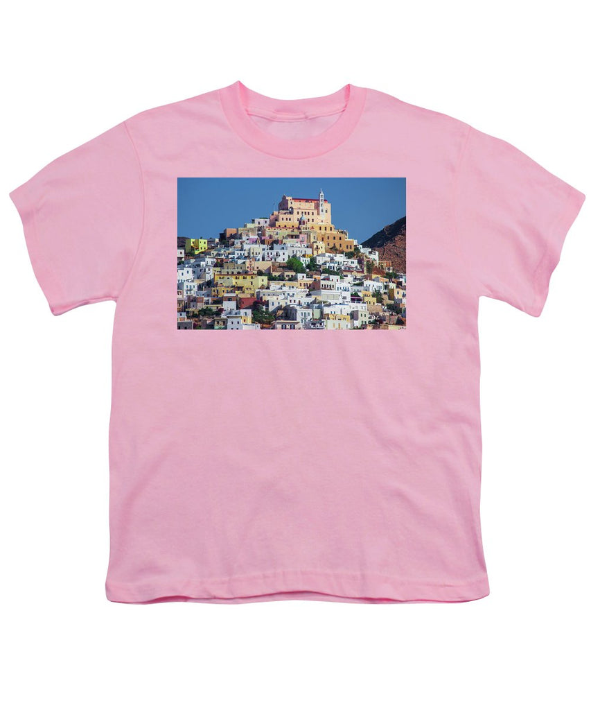 Ermoupolis, Cyclades Greece - Youth T-Shirt