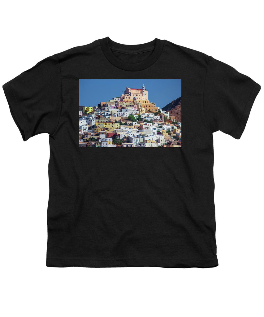 Ermoupolis, Cyclades Greece - Youth T-Shirt
