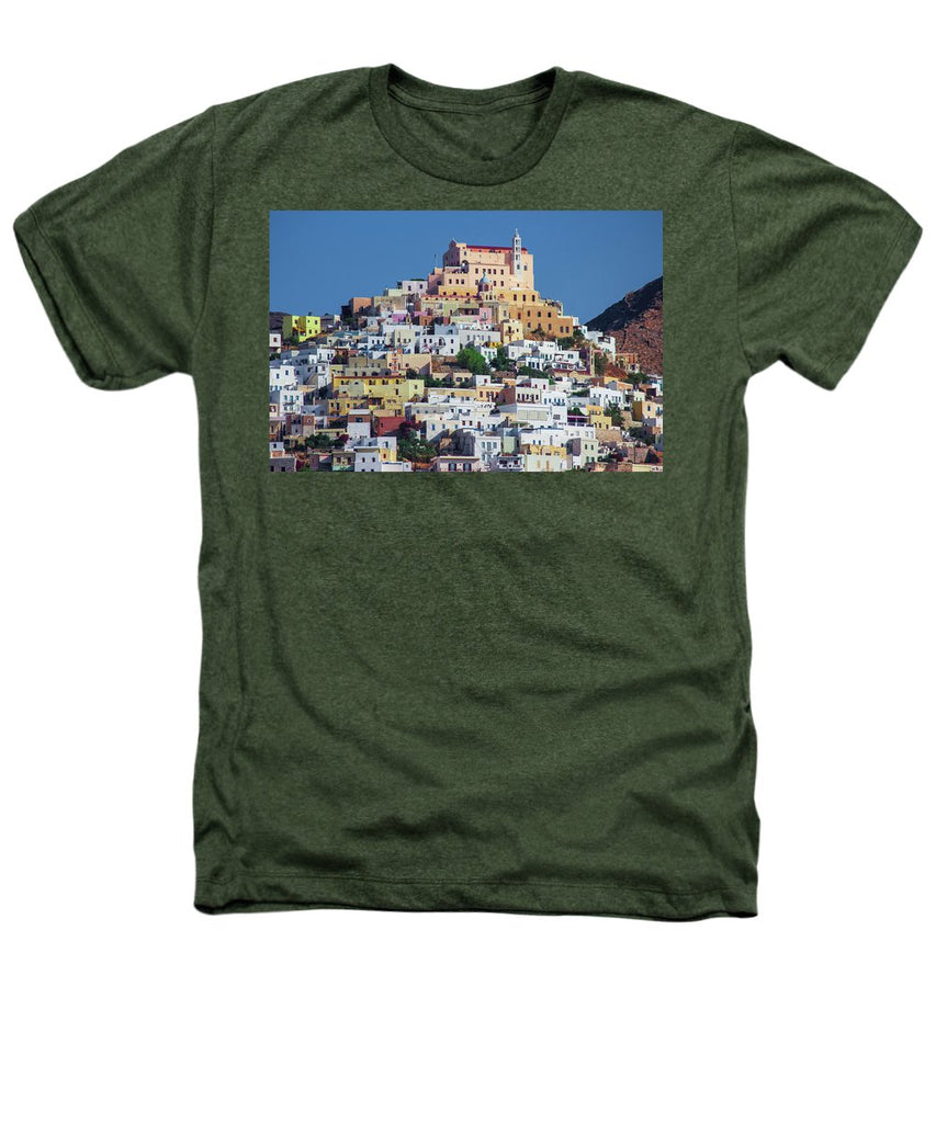 Ermoupolis, Cyclades Greece - Heathers T-Shirt