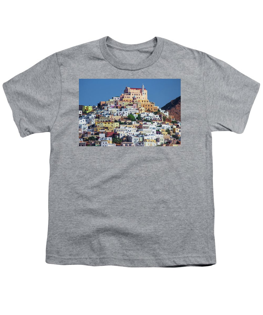 Ermoupolis, Cyclades Greece - Youth T-Shirt