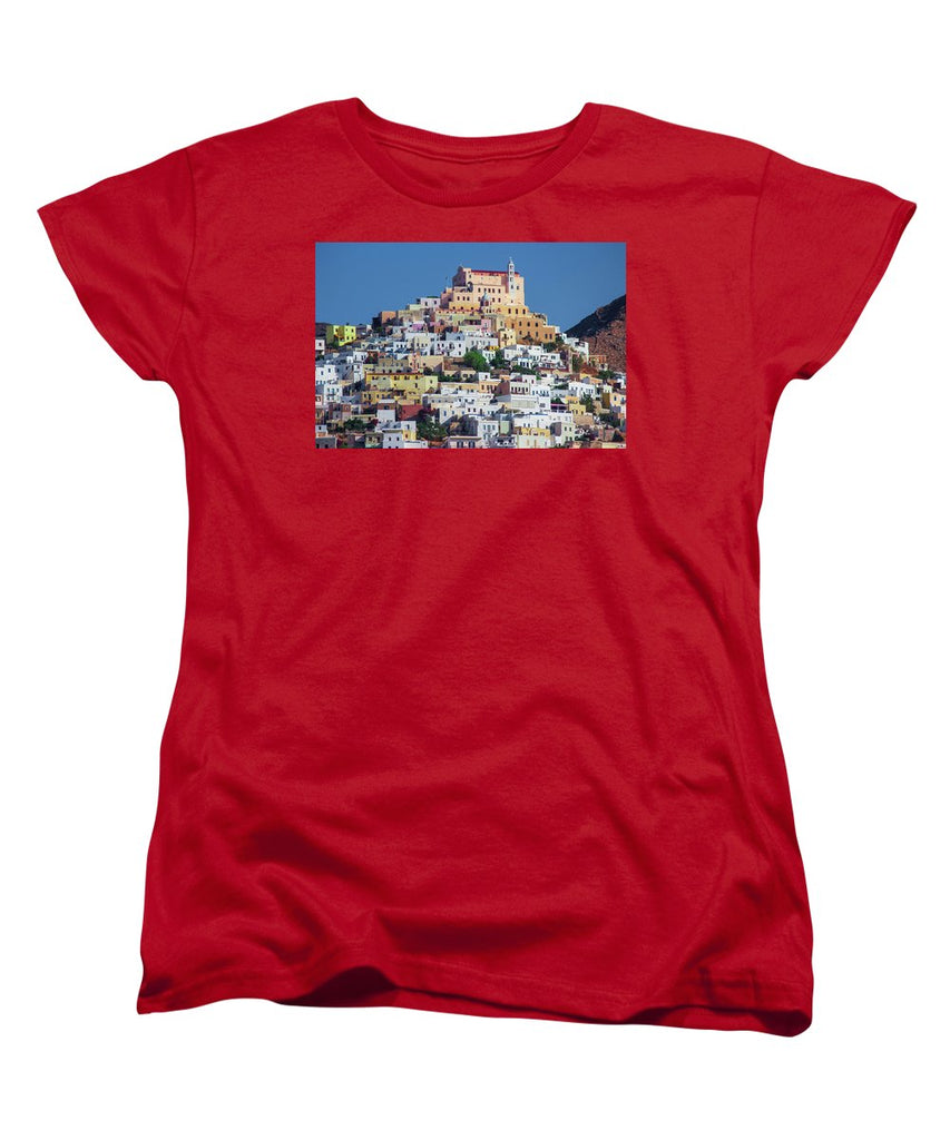 Ermoupolis, Cyclades Greece - Women's T-Shirt (Standard Fit)