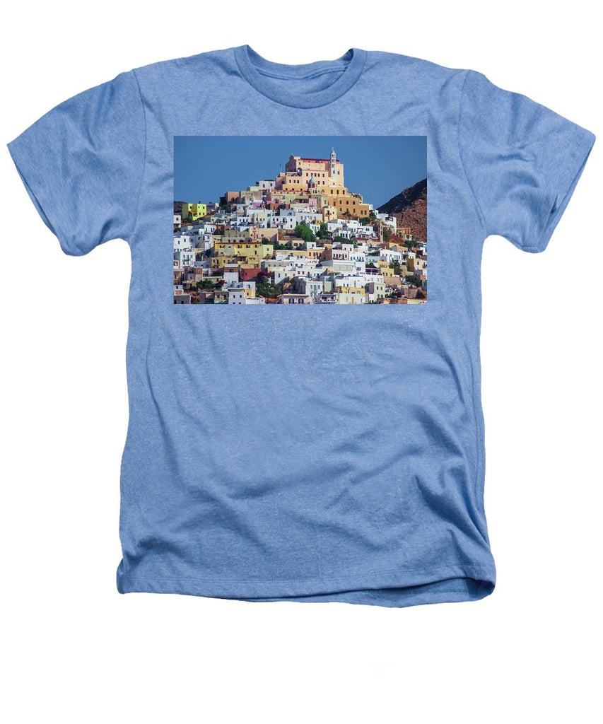 Ermoupolis, Cyclades Greece - Heathers T-Shirt