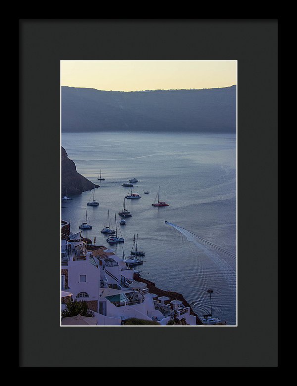 Fabulous Santorini - Framed Print