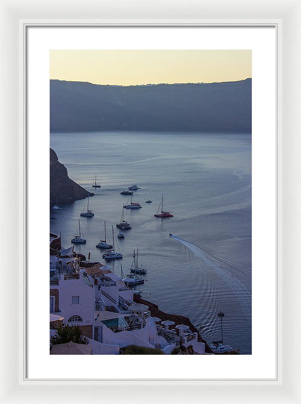 Fabulous Santorini - Framed Print