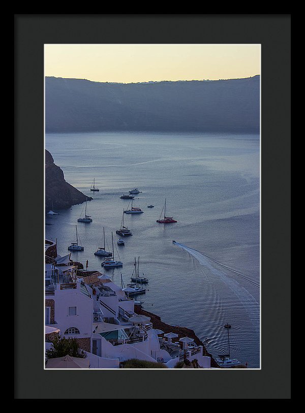 Fabulous Santorini - Framed Print