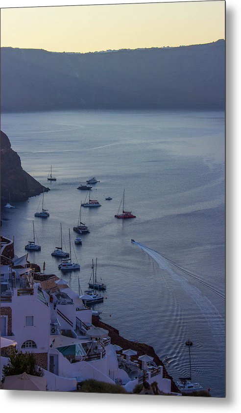 Fabulous Santorini - Metal Print