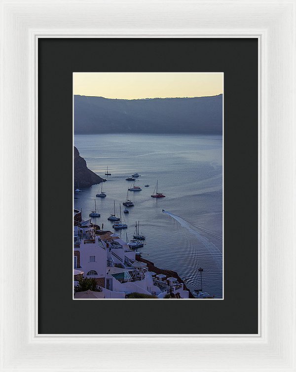 Fabulous Santorini - Framed Print