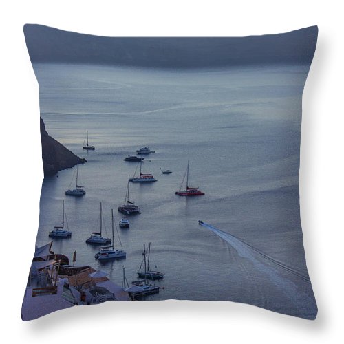 Fabulous Santorini - Throw Pillow