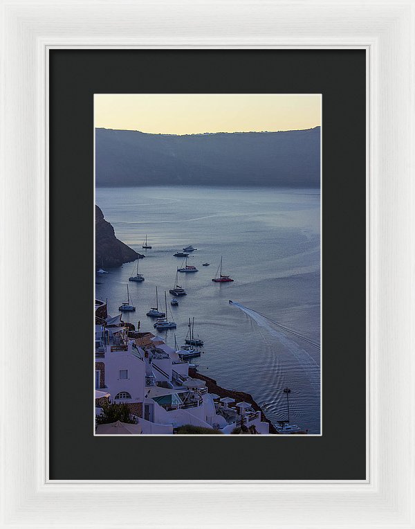 Fabulous Santorini - Framed Print