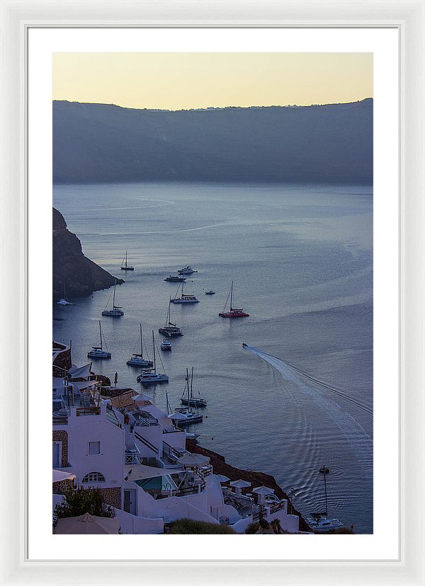 Fabulous Santorini - Framed Print