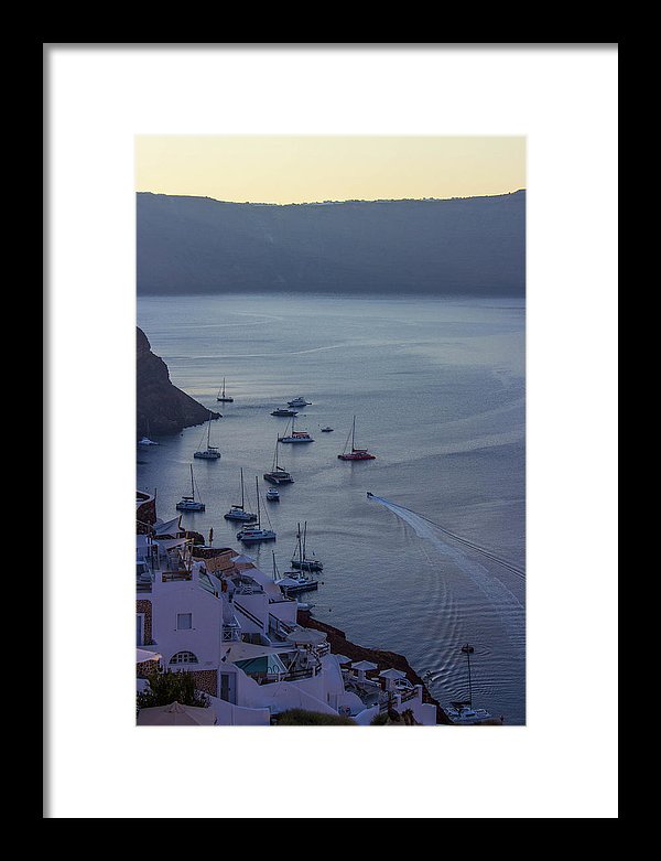 Fabulous Santorini - Framed Print