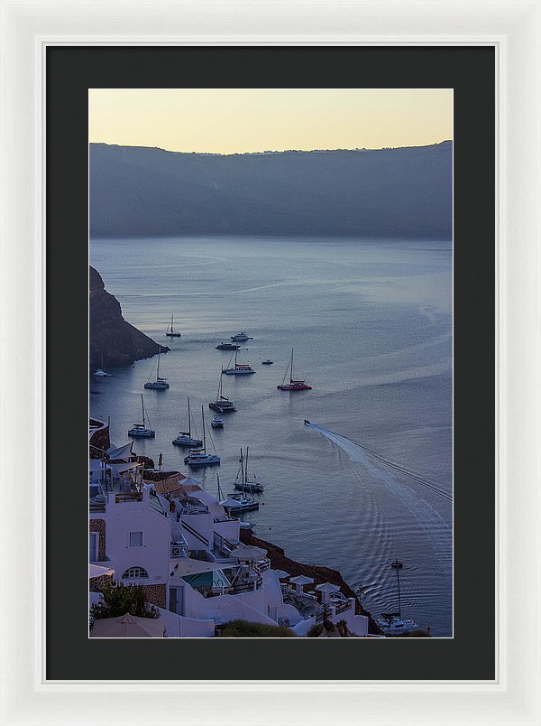 Fabulous Santorini - Framed Print