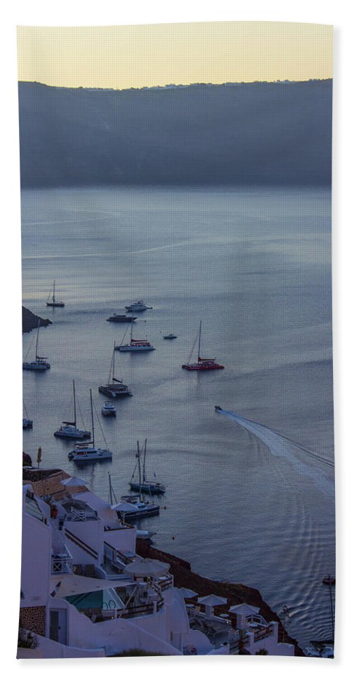 Fabulous Santorini - Beach Towel