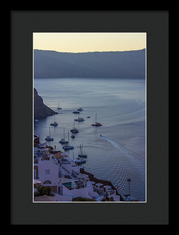 Fabulous Santorini - Framed Print