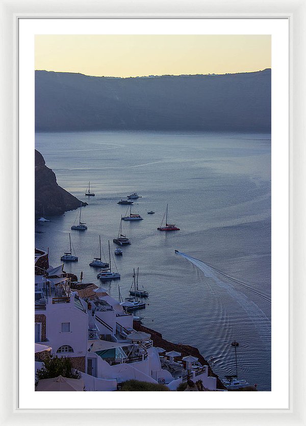 Fabulous Santorini - Framed Print