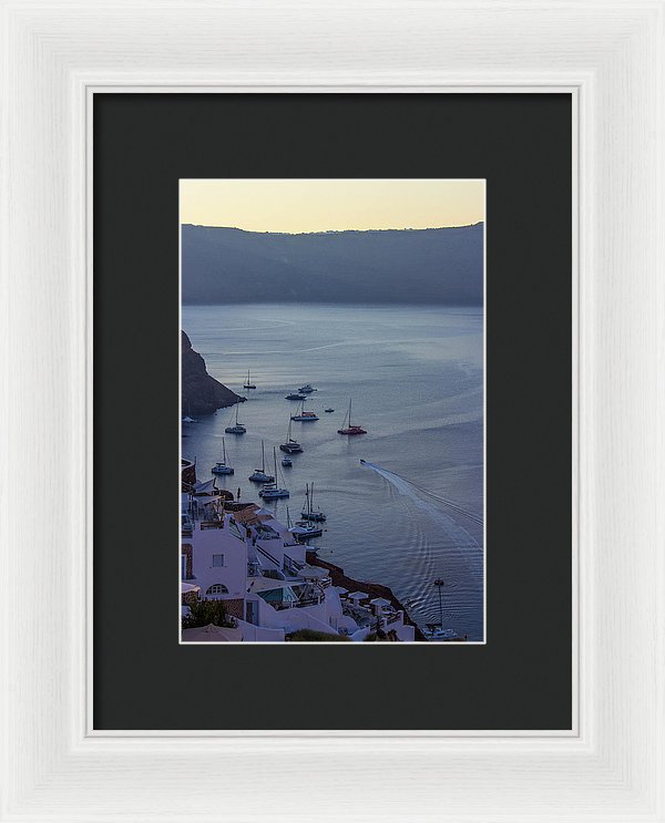 Fabulous Santorini - Framed Print