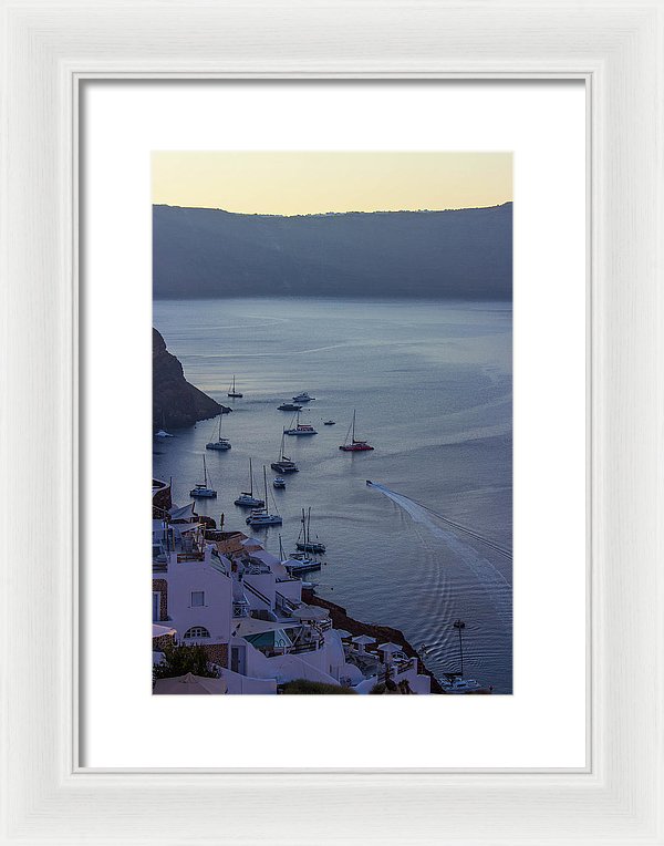 Fabulous Santorini - Framed Print