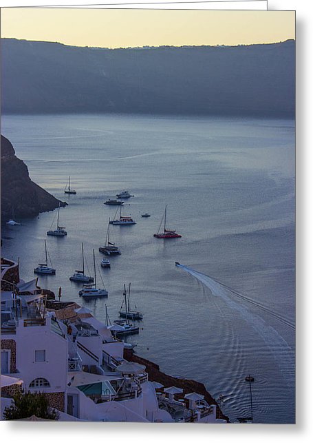 Fabulous Santorini - Greeting Card