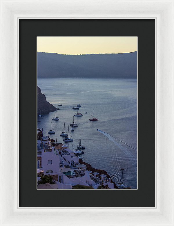 Fabulous Santorini - Framed Print