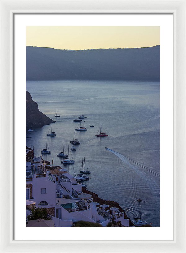 Fabulous Santorini - Framed Print