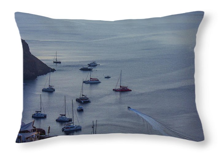 Fabulous Santorini - Throw Pillow