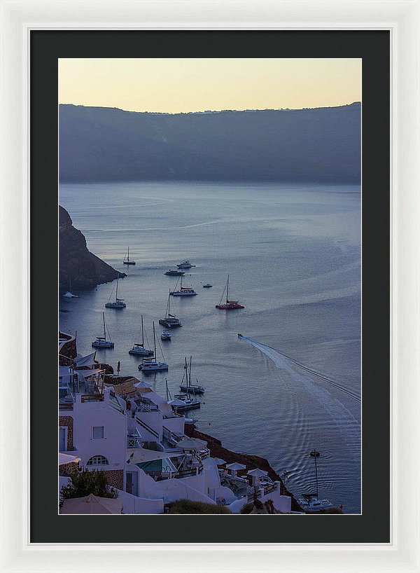 Fabulous Santorini - Framed Print