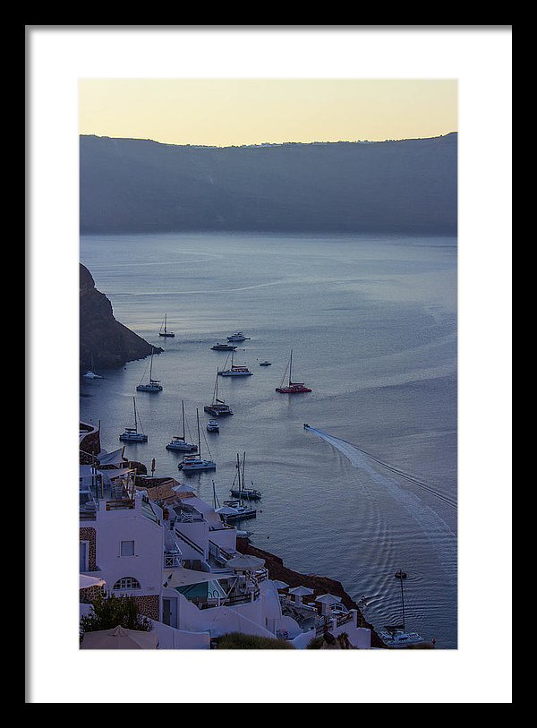 Fabulous Santorini - Framed Print