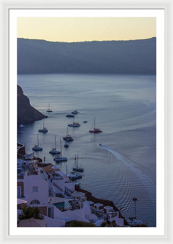 Fabulous Santorini - Framed Print