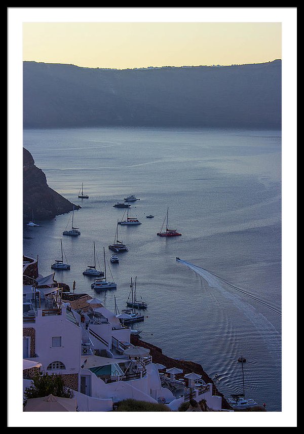 Fabulous Santorini - Framed Print