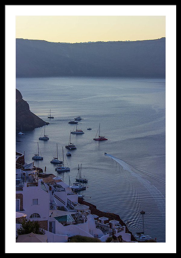 Fabulous Santorini - Framed Print