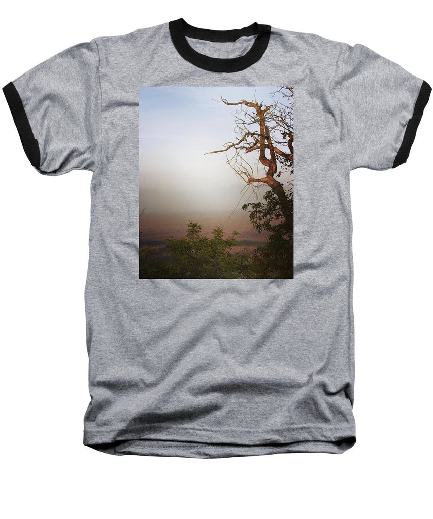 Foggy Morning - Baseball T-Shirt