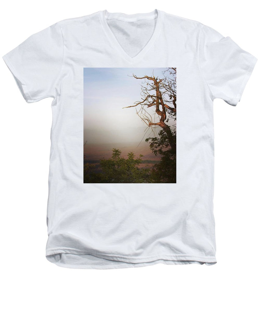 Foggy Morning - Men's V-Neck T-Shirt