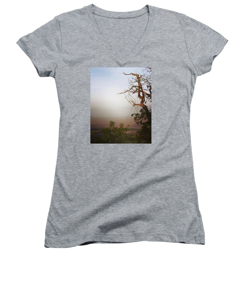 Foggy Morning - Women's V-Neck