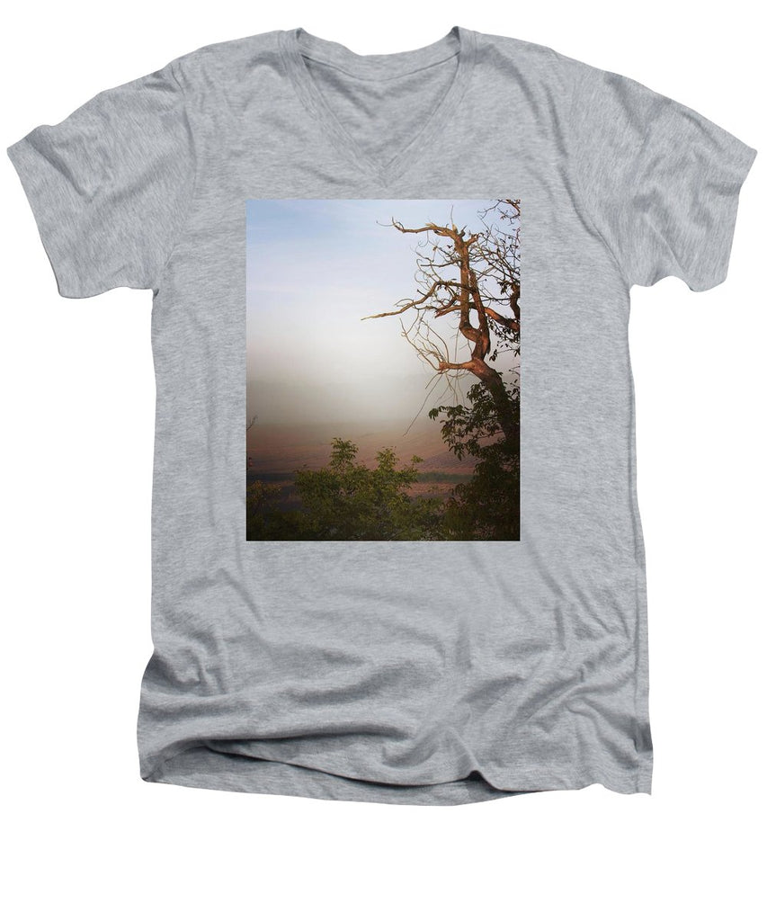 Foggy Morning - Men's V-Neck T-Shirt